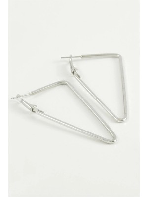 Hsc Bilişim Üçgen Halka Küpe 5 cm