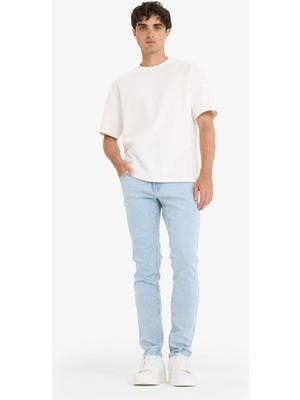 DeFacto Carlo Skinny Fit Normal Bel Dar Paça Dar Paça Jean Pantolon F1815AX25AU