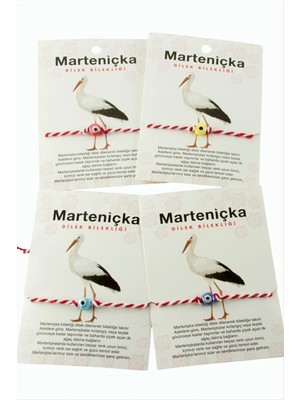 Hsc Bilişim Nazar Cam Boncuk Marteniçka Ip Bileklik