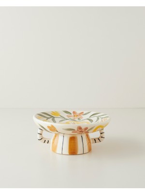 English Home Lara Seramik Dekoratif 21X21X9 cm Multicolor