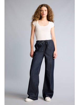 DeFacto Wide Leg Uzun Jean Pantolon H1639AX26SM