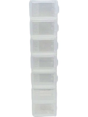 MiraLive Slım Ilaaç Kutusu 7 Günlük (K95)