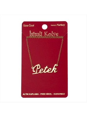 Hsc Bilişim Petek Isimli Kolye (Kişiye Özel)
