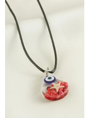 Hsc Bilişim Deniz Yıldızı Damla Epoksi Kolye