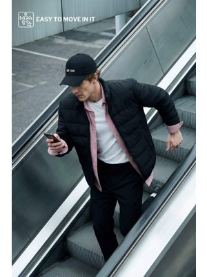 DeFacto Su Geçirmez Slim Fit Dik Yaka Esnek Mont D7532AX26SP