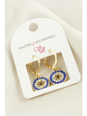 Hsc Bilişim Nazar Taşlı Küpe