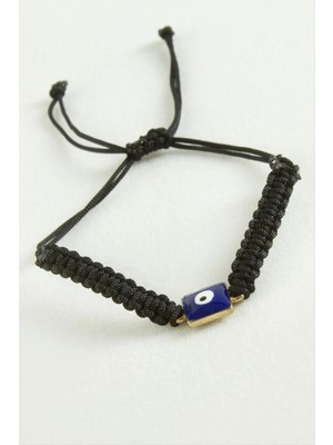 Hsc Bilişim Dikdörtgen Nazar Makrome Ip Bileklik