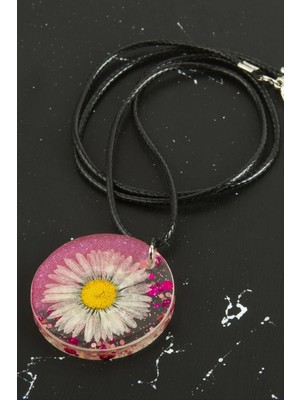 Hsc Bilişim Papatya Epoksi Kolye