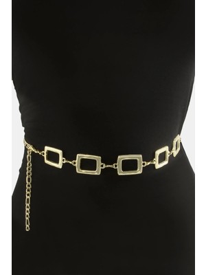 Hsc Bilişim Dikdörtgen Metal Zincir Kemer