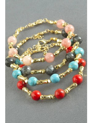 Hsc Bilişim Ceyt Taşlı Metal Bileklik