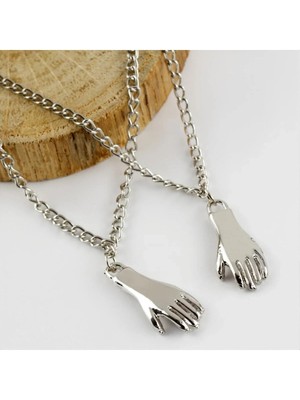 Hsc Bilişim Çift El Figürlü Kolye