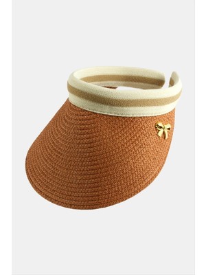 Hsc Bilişim Fiyong Kasketli Hasır Plaj Şapkası