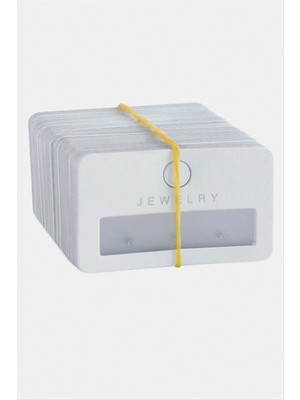 Hsc Bilişim Pencere Plastik Küpe Kartı 100 Adet