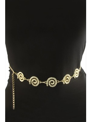 Hsc Bilişim Çiçek Metal Zincir Kemer