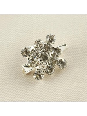 Hsc Bilişim Kare Figürlü Taşlı Broş