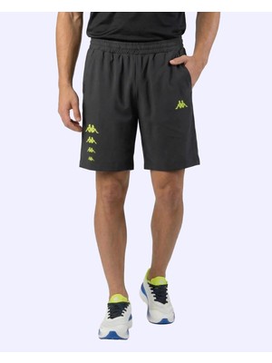 Kappa Elmo Short Erkek Gri Regular Şort
