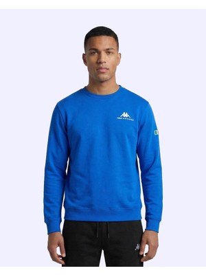 Kappa Talie Crewneck Erkek Mavi Sweatshirt