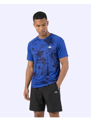 Kappa Elmo Tee Erkek Lacivert Regular Tişört