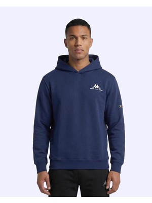 Kappa Talie Hodie Erkek Lacivert Comfort Hoodie
