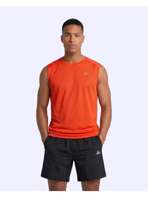 Kappa Edoro Tank Erkek Turuncu Regular Atlet