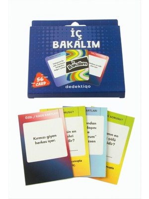 Marsilyan Bul Iç Bakalım 56 Kart