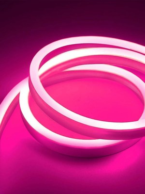 Cata CT-4555 12V Pembe Neon Led Flexible 5 Metre