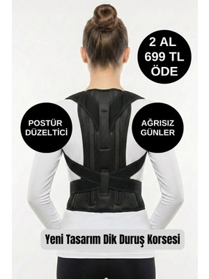 Alexander Hud Kadın Erkek Kamburluk Bel Sırt Ağrısı Kifoz Giderici Dik Durmak Oturmak Için Korse Dik Duruş Korsesi