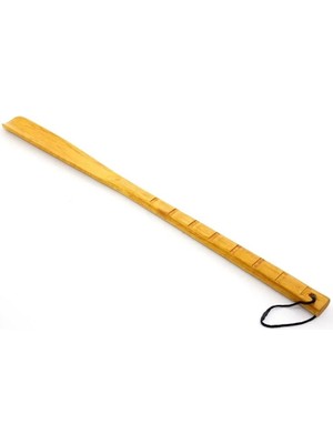 Marsilyan Doğal Bambu Ayakkabı Çekeceği Kerata - 54 cm Ergonomik Uzun Tasarım