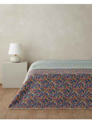 English Home Colorful Stripeway Tek Kişilik Çok Amaçlı Örtü 160X220 cm Kırmızı