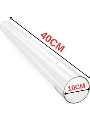 Füze Pelet Soba Camı Borusu 40CM