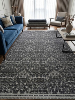 My Evilla Kumaş Halı Örtüsü Kaymaz Tabanlı 6m² Lastiksiz Kaydırmaz Yıkanabilir Toz Tutmaz Kolay Kullanım Salon Oturma Odası