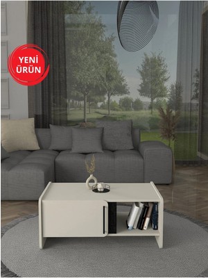 Dekorister Venera Orta Sehpa Kumtaşı - Senkronsiyah