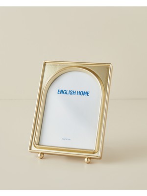 English Home Levina Mdf Çerçeve 13x18 cm Kahve – Gold