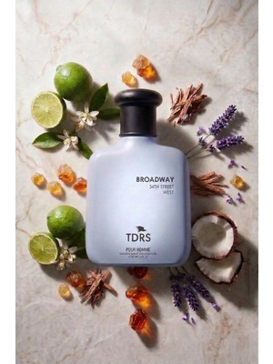 TDRS Broadway Amalfi Limon Özel Seri Uzun Süre Kalıcı 100 ml Edp Erkek Parfüm