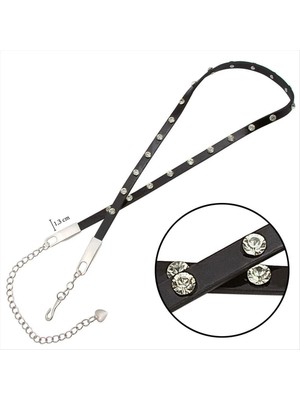 Hsc Bilişim Klasik Deri Taşlı Kemer