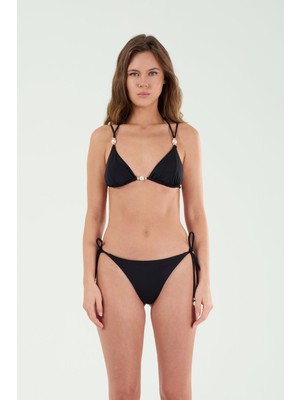 Louren B21024 Inci Detaylı Üçgen Bikini Takım