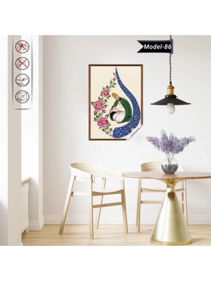 Akıllı Kağıt Statik Tutunma Özellikli Tablo  - Poster Dini (Model- 86)