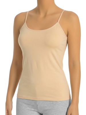 Öts Kadın Atlet Ip Askılı (%96 Pamuk - %4 Elastan)