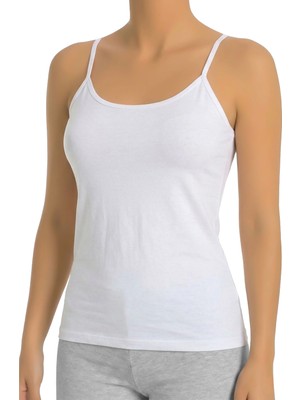 Öts Kadın Atlet Ip Askılı (%96 Pamuk - %4 Elastan)