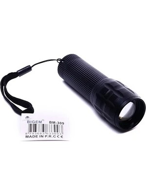 Marsilyan Zoom Odaklamalı El Feneri Bigem BM-309