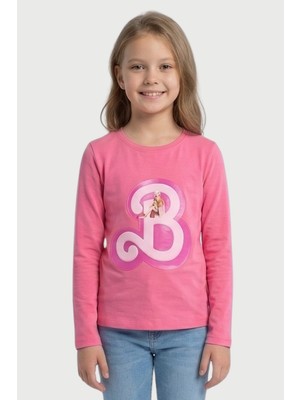 Crassi Kız Çocuk Bluz Barbie Baskılı
