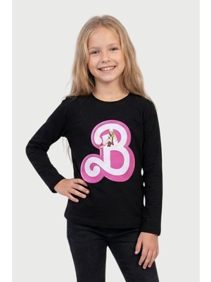 Crassi Kız Çocuk Bluz Barbie Baskılı
