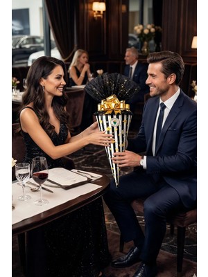 Erkeklere Özel Şık Sürpriz Hediye Konisi