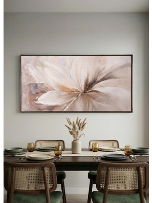 The Mia Floral Kanvas Tablo 140X70 cm TBL0110