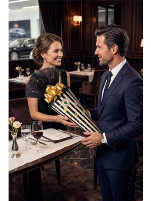 Erkeklere Özel Şık Sürpriz Hediye Konisi