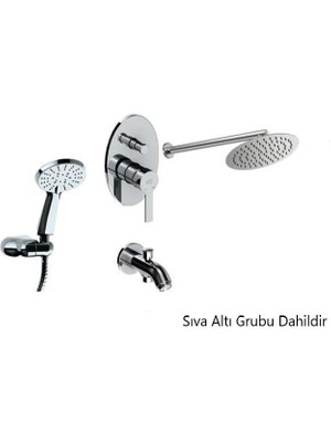 Gpd Ankastre Duş Seti (Krom) Solus Basmalı BNS09