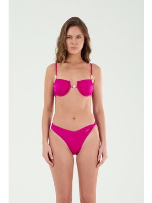 Louren B21025 Inci Detaylı Straplez Bikini Takım