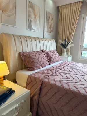 Ceyluna Merve Çift Kişilik Yatak Örtüsü