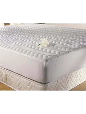 Livdora Kapitoneli Full Kenar Lastikli Sıvı Geçirmez Battal Tek Kişilik Alez (120X200+30)