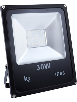 Kendal KLF172 30W Slim Döküm Smd LED Projektör 6500K Beyaz Işık 